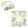 100pcs Paper Napkins For Wedding Green Leaf Disposable Napkins Elegant Party Dinner Napkin for Parties & Events Paper Towel