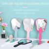 High Definition Handheld Mirror Tooth Shaped Dental Mirrors Universal Makeup Mirror  Gift