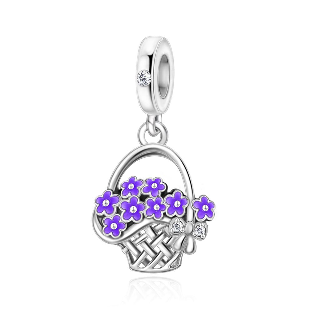 Медные бусины в форме сердца с инкрустацией и подвеска-шарм в виде бабочки, подходят для браслета-змейки, бутикового ожерелья, фиолетовая подвеска, подарок