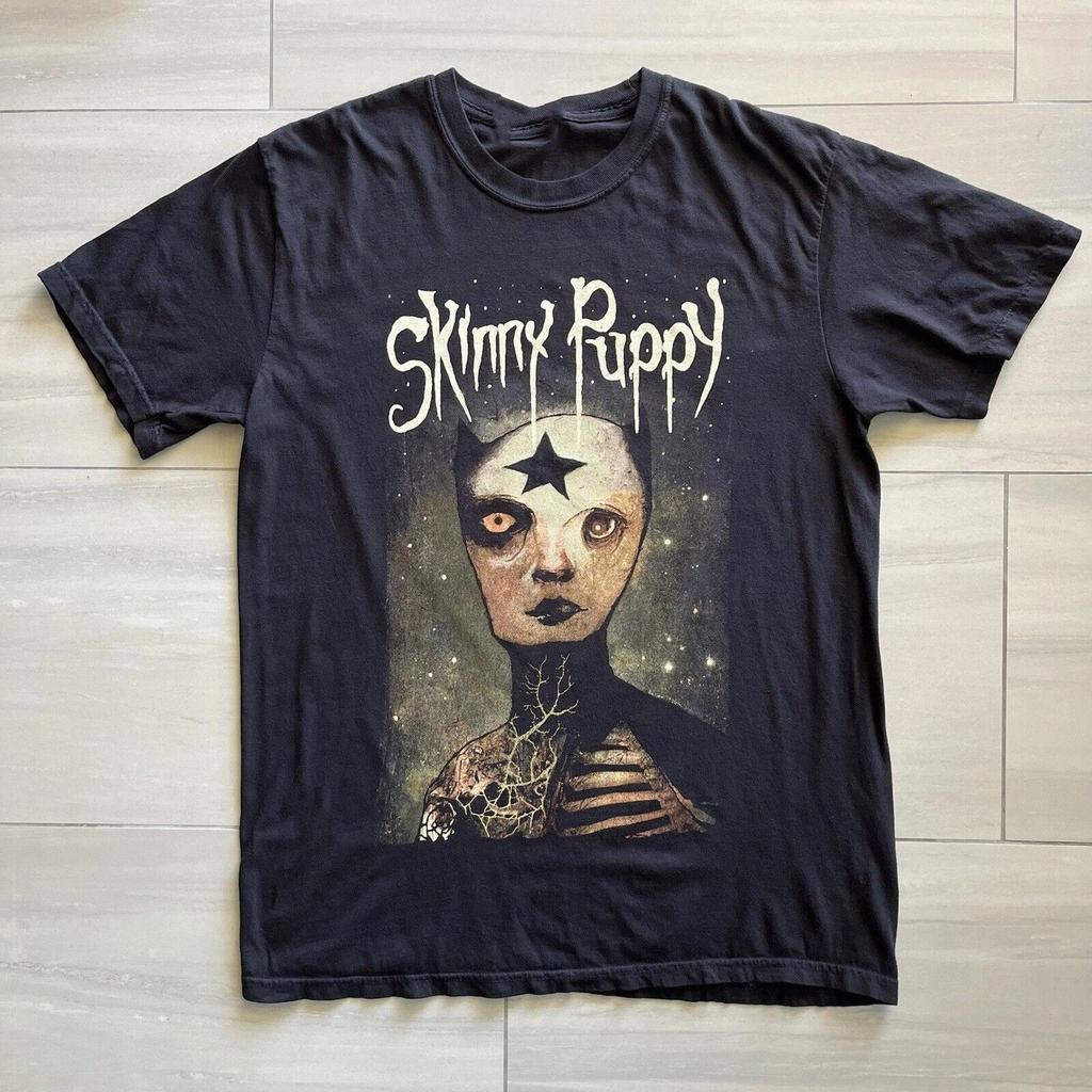 New Skinny Puppy Band Final Tour 2023 Black S to 5XL Shirt SN438