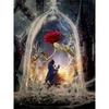 Disney 5D DIY Алмазная живопись, Красавица и Чудовище, Тема Волшебной Розы, Иллюстрация, Вышивка, Мозаика, Вышивка крестом, Декор для дома, Подарок, Поделки
