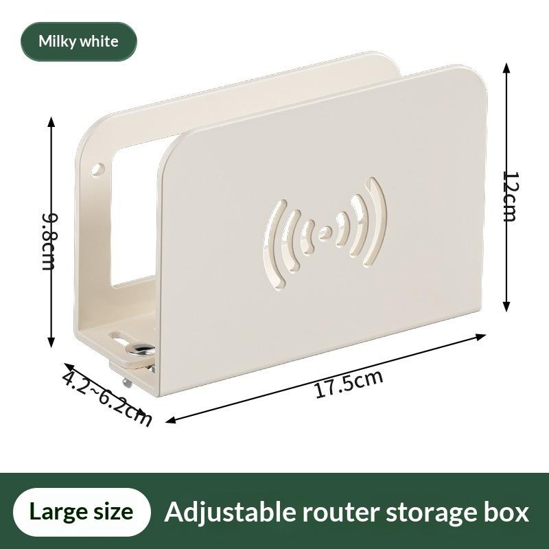 Настенный держатель для WiFi-роутера, грузоподъемность 5 кг, без сверления, отверстия для теплоотвода, для домашнего использования
