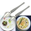 1Pc Chef Decoration Pencil Anti-slip Stainless Steel Portable Mini Sauce Painting Spoon Baking Tools Kitchen Supplies