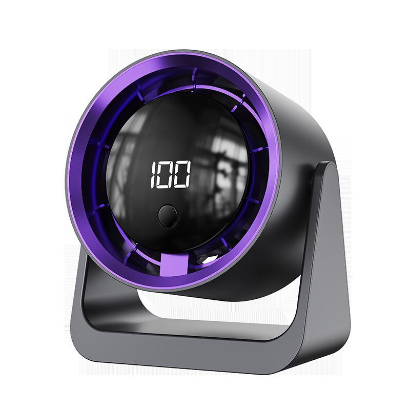 Portable Rechargeable Fan with Long Battery Life for Dormitory, Office, or Wall Mounting