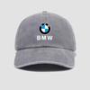 Casual Car Baseball Cap Washed Denim Vintage Hip Hop Caps For BMW 3 5 7 Series G11 G12 G30 G31 G32 G07 X3 X4 X5 X6 X7 Sticker FX0