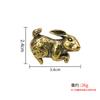 Цветы Богатства Pet Pet Оптовая Продажа Настольные Знаки Зодиака Счастливые Маленькие Фигурки из Цельной Латуни