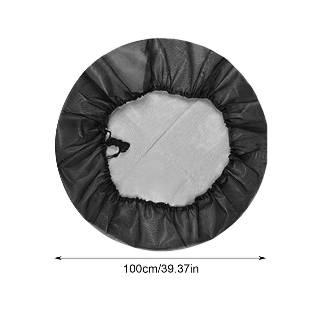 1 шт. Сетчатое покрытие 100 см для бочек для сбора дождевой воды, ведер для сбора воды, защитная крышка для резервуара для воды, инструмент для сбора дождевой воды