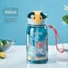 Kids Water Sippy Cup with Straw Cartoon Leakproof Water Bottles Outdoor Portable Drink Bottle Children's Lovely Cup