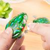 1/8Pcs Wind-up Frog Toy Nostalgic Vintage Movable Eyes Clockwork Spring Iron Jumping Green Frog Toy Party Favors Kids Adults Gift
