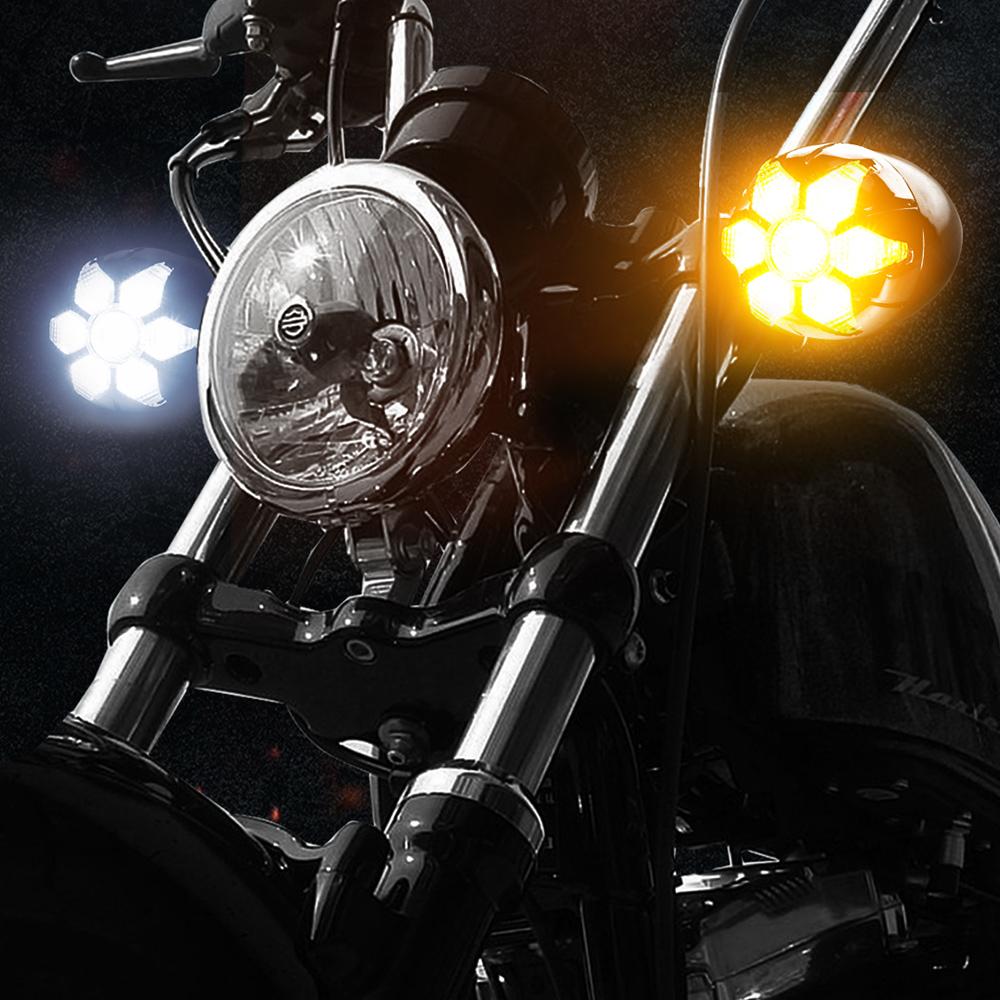Factory Price for Harleys Davidson Signal Rear Led Lights With Red Deaper Red and White Color Turn Signal Light for Harley