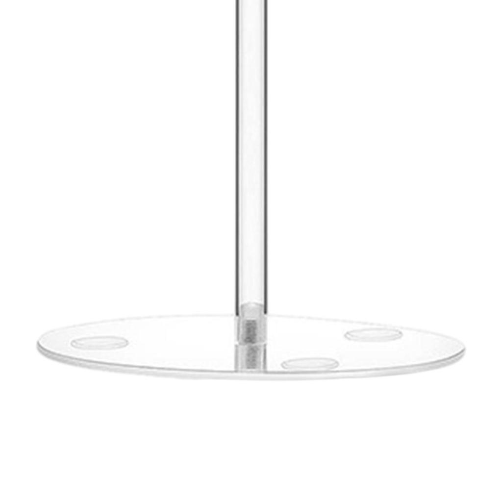 Acrylic Donut Stand Durable Table Centerpiece Bagel Display for Graduation Wedding Anniversary Baby Shower Thanksgiving