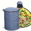 Large Capacity Game Mat Storage Bucket Hand-held Toy Storage Bucket  Living Room