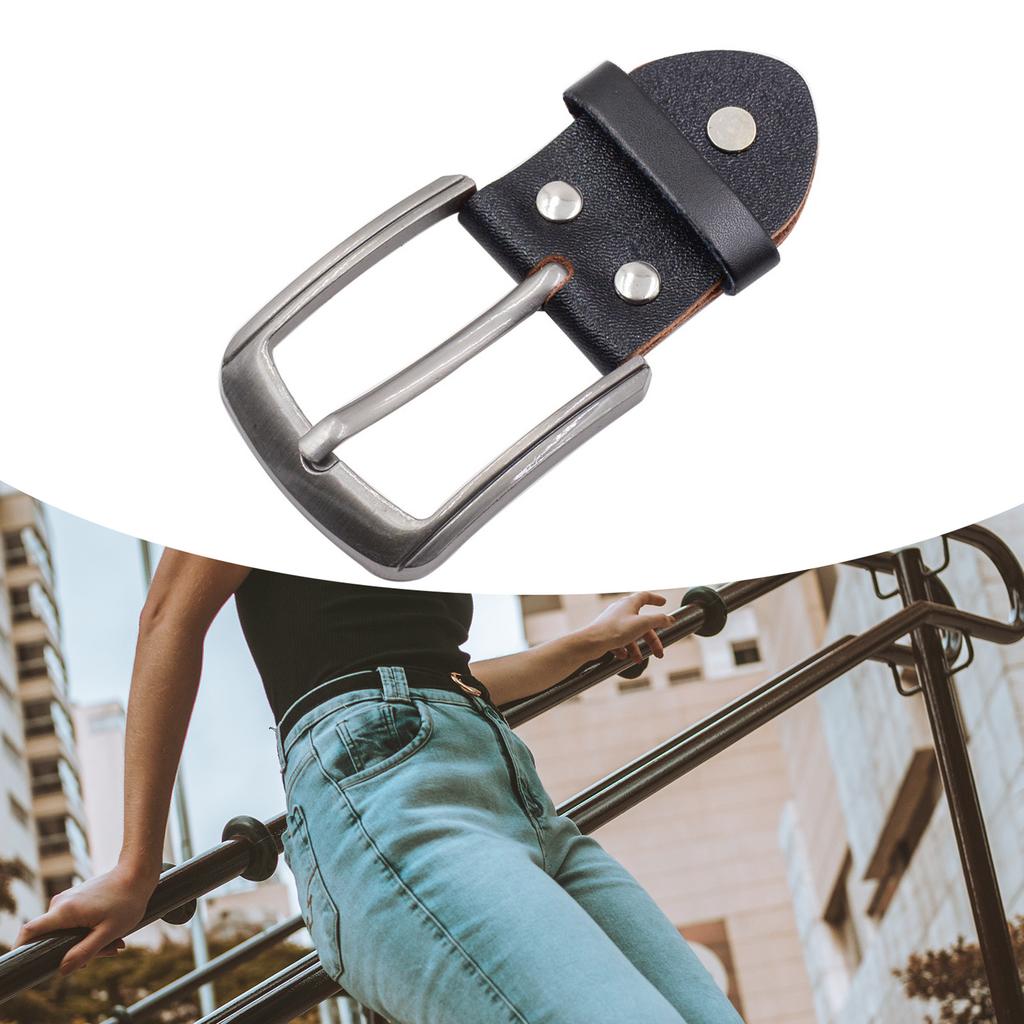 Classical Alloy Belt Buckle Single Prong Belt Buckles Birthday Gifts for Unisex Men Belt Buckle Replacement Belt Buckle