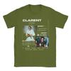 Unisex Rapper CLARENT Album T Shirt  Cotton Clothing Casual Short Sleeve Round Collar Tee Shirt Graphic Printed TShirts