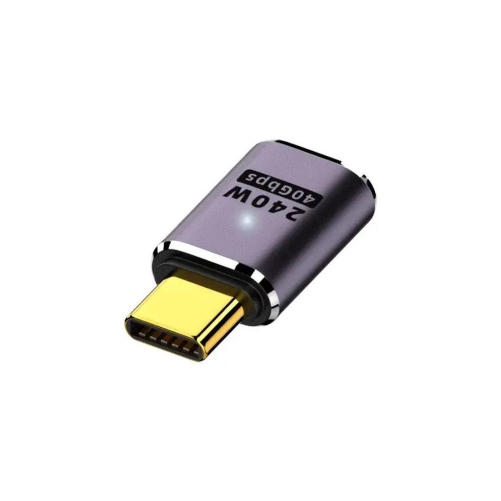 USB 4,0 PD 240 Вт, 8 К, 60 Гц, разъем для зарядного устройства для Macbook, 40 Гбит/с, высокоскоростной USB C OTG U-образный, прямой угловой адаптер «папа-мама»