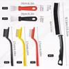 11Pcs Deep Clean Stove Rust Remover Hard Bristle Kitchen Cleaning Brush Kit  Small Spaces