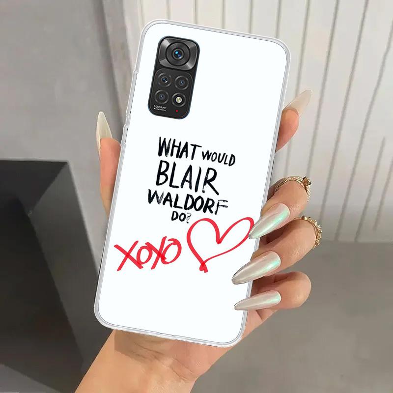 Чехол для телефона Сплетница для Xiaomi Redmi Note 15 14 14S 13 12S 12 Pro 11S 11 Plus 11T 11E 10S Мягкий чехол-накладка с принтом Redmi Note 1