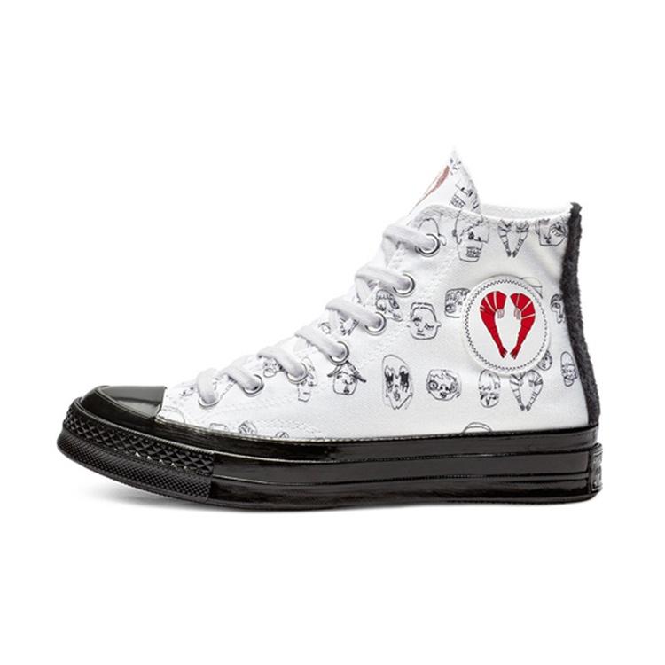 (WMNS) Converse Shrimps x Chuck 70 High 'White Black' Women's 563839C
