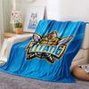 Gold Coast Titans Flannel Blanket, High quality Comfortable for All Seasons, Home Decor, Warmth and Comfort