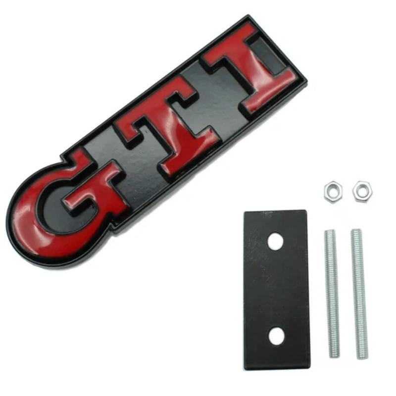 3D Metal Car Emblem Rear Trunk Front Grill Badge Sticker For G/TI P/olo Je/tta Tig/uan Pa/ssat G/olf 3 4 5 6 7 MK3 MK4 MK5 MK6 MK7