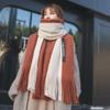 Scarf Female Winter Korean Version of All-match Autumn and Winter Students Cute Thickening Couple Shawl Ladies Bib