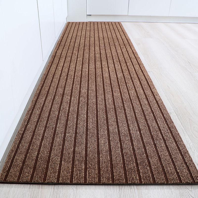 Non-Slip Polypropylene Seven-Stripe Doormat for Kitchen, Balcony, or Corridor