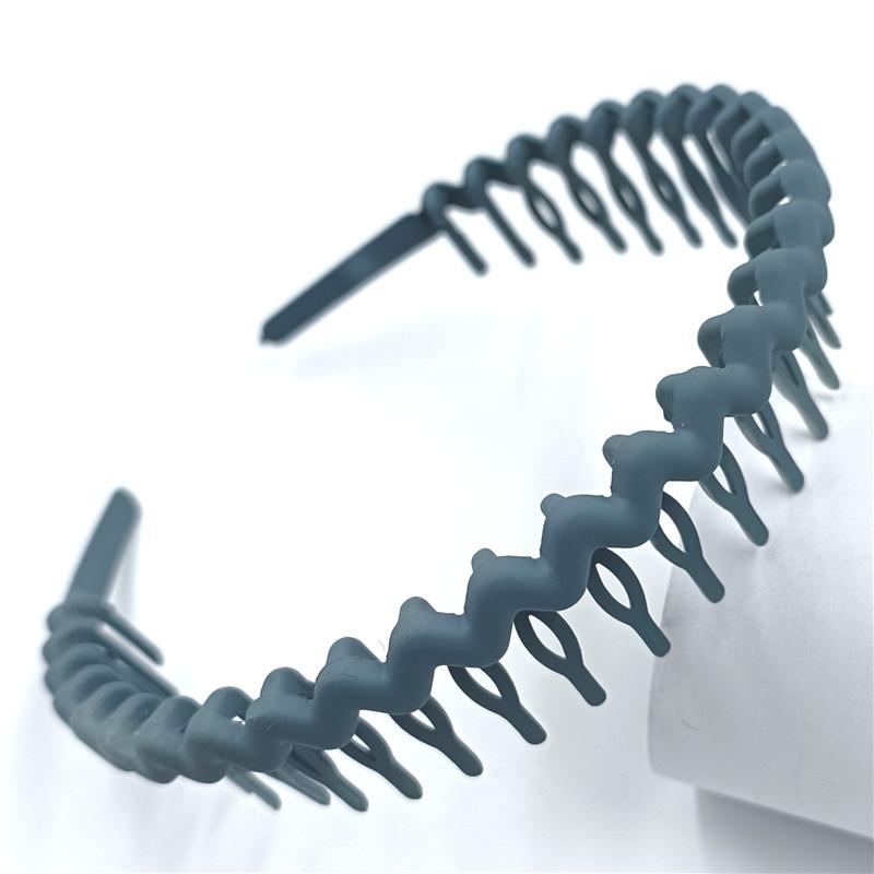 Корейские аксессуары для волос, повязки на голову, обручи для волос, очаровательные, высокого качества для женщин с волнистыми зубами, противоскользящие, для девочек, новые матовые аксессуары для волос