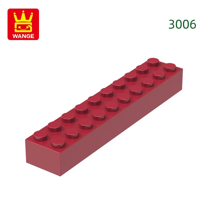 Нетоксичные 17 шт./лот 3006 Толстые 2x10 Строительные блоки Moc Классические аксессуары Совместимые кубики Детские игрушки Подарочная коробка