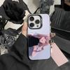 J-Darling Марин Китагава Яркий Серебристый Чехол для Телефона Для IPhone 16 17 15 14 12 13 Pro Max Черного Цвета Ударопрочный Чехол