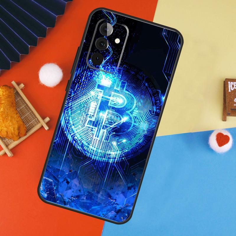 Чехол Bitcoin для Samsung Galaxy A52 A32 A12 A53 A33 A23 A13 A54 A34 A14 A51 A15 A25 A35 A55