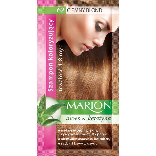 Marion Шампунь для окрашивания 4-8 Мыть № 62 Темный блонд