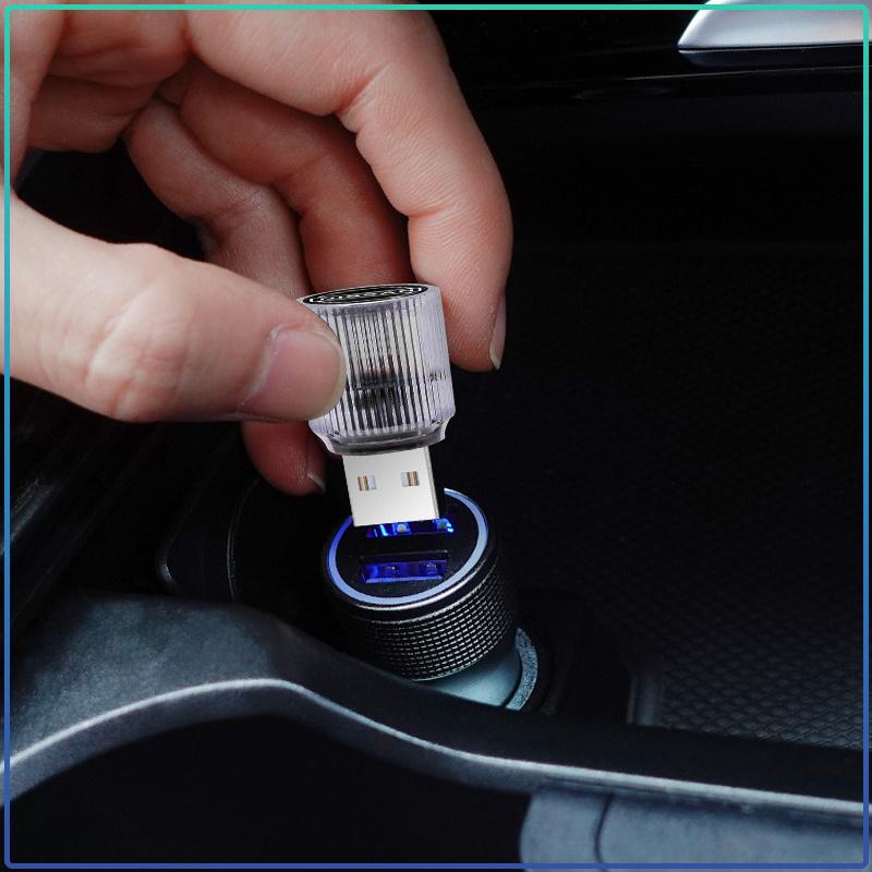 1 шт. Мини USB светодиодная автомобильная подсветка, атмосферой для салона автомобиля, для Nissan Nismo Almera Tiida Juke Teana Qashqai 350Z 370Z GTR