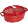 Cocotte Zwilling Staub Oval 35,3x29cm Cherry Red 4,2l (40509-857-0)