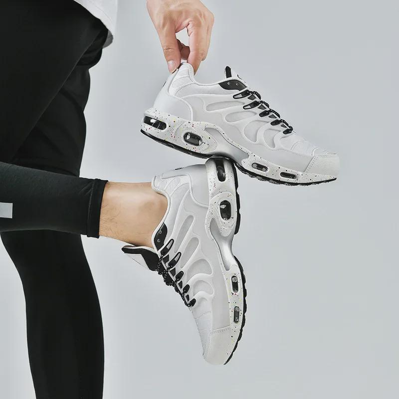 Men's Large Air Cushion Running Shoes - Ideal for Students and Sports