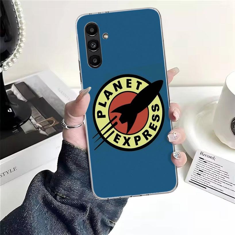 Futurama Planet Express Phone Case For Samsung Galaxy A13 A14 A15 A16 A17 A53 A54 A55 A56 A57 A33 A34 A35 A36 A37 A23 A24 A25 A2