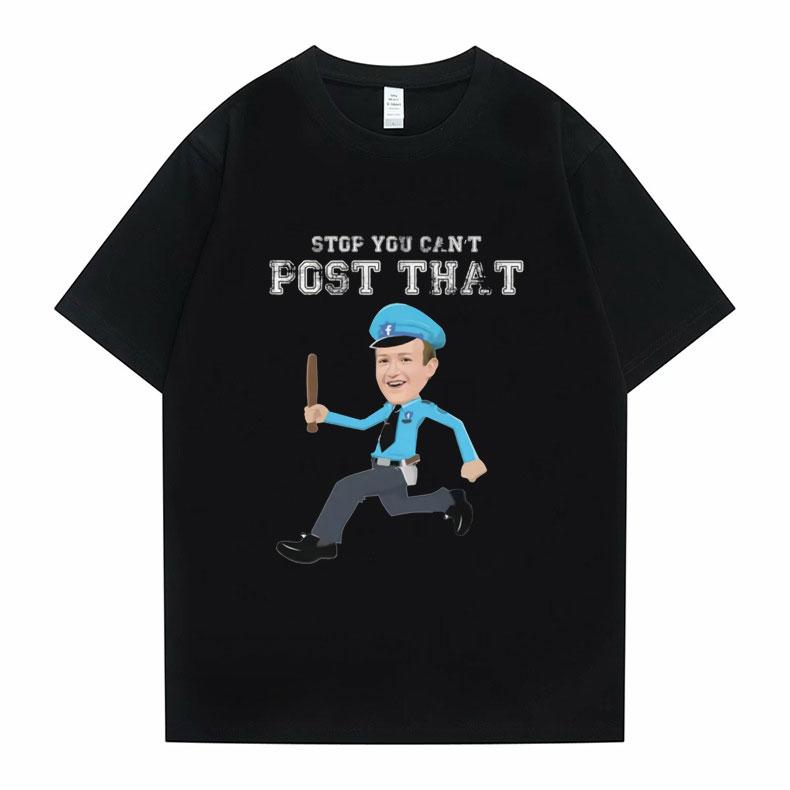 Funny New Mark Zuckerberg Meme Essential Tshirt Oh My Youre Such A Sussy Little Baka T-shirt Unisexs Womens Fashion Loose Tee Shirt