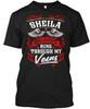 Футболка Sheila Blood Runs Through My Veins Naa Сделано в США Размеры от S до 5XL