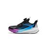 Comfortable Soft Simple Versatile Non-Slip Wear-Resistant Breathable Low-Top Running Shoes Kids Sneaker Black Blue 312445517U-4