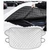 YHJKOPO Front Windshield Frost Protection Cover for Mazda CX-60 KH Series, All-Season Silver Shield