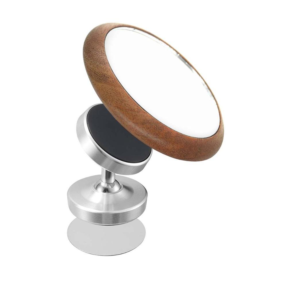 Mini Espresso Extraction Mirror Adjustable Magnetic Round Mirror for Coffee Making