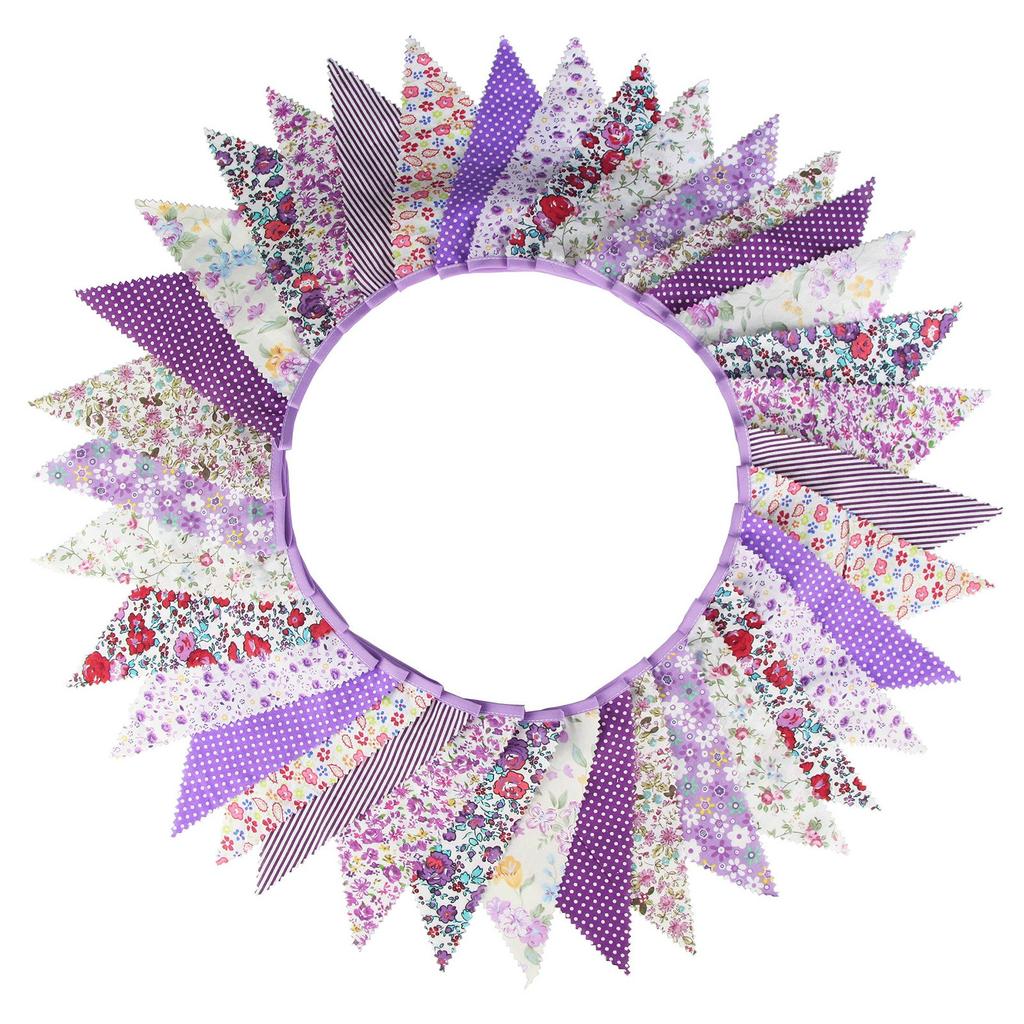 Cotton Banner For Weddings Garden Parties Height 17.46cm