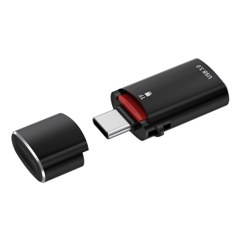 OTG-адаптер USB C на USB 3.0 со слотом для карт памяти TF, скорость передачи 5 Гбит/с, для телефонов, планшетов, ноутбуков, OTG-конвертеры
