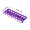 1 Pack Embroidery Floss Organizer, Plastic Needles Thread Organizers Shelf W 4 Pack Paper Card for Cross Embroidery Kit Tools