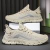 Men's Shoes Summer Fly-woven Mesh Shoes Fashionable Breathable Sports Shoes Soft Sole Lightweight Student Running Shoes