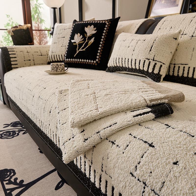 New Sofa Cushions Are Universal In All Seasons, Simple And Modern French Retro Sofa Cover Cloth Cover Towel Cover Sofa Cloth