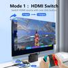 HDM Двунаправленный Преобразователь I Переключатель Два в Одном Выходе HD Видео 1-вход-2-выход Умный HDMI Переключатель Поддерживает 4K ТВ Конвертер