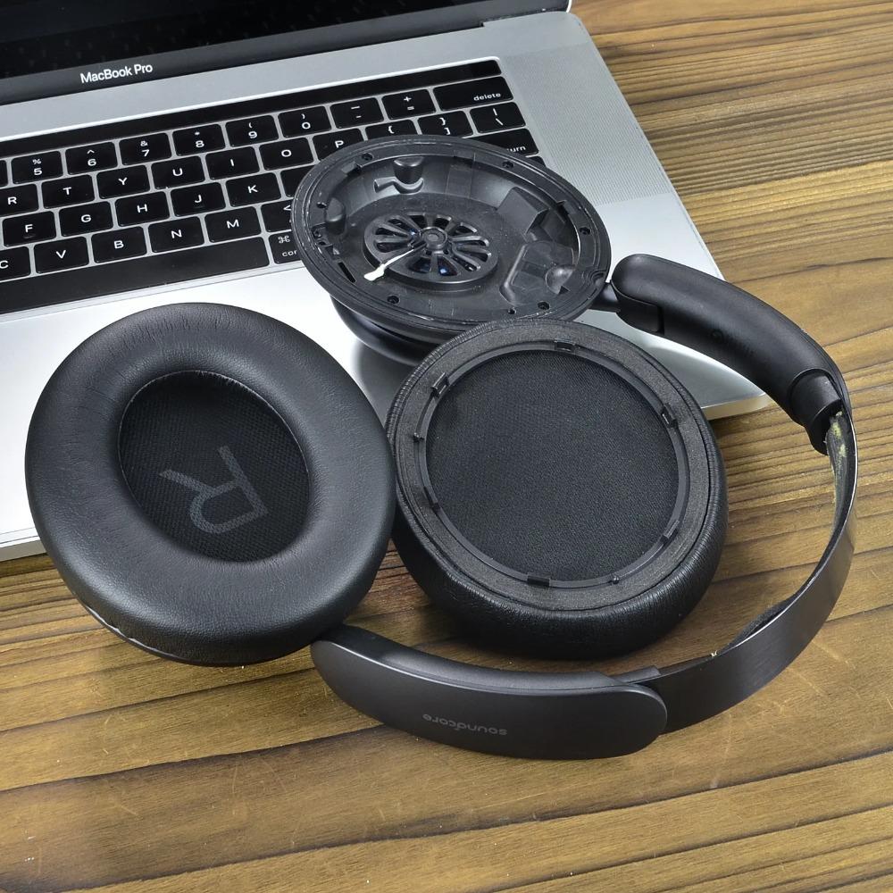 1Pair Earpads Replacement Ear Cushion Headset Headset Earmuff for Anker Soundcore Space Q45