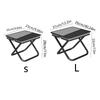 Sturdy Foldable Backpack Stool Strong Load-bearing Folding Chair Small Mazar Satchel  Hiking