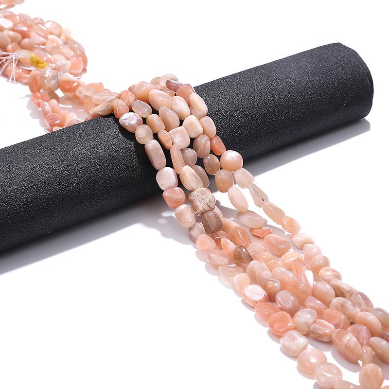 40-55 шт., натуральные красочные каменные бусины неправильной формы, свободные бусины для изготовления ювелирных изделий, браслет, ожерелье, аксессуары 15 дюймов, нить