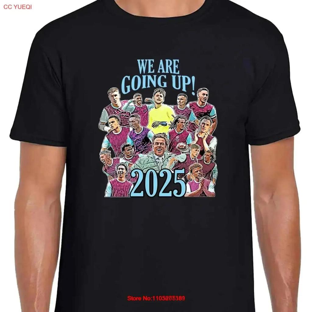 Burnley Promoted 2025 T Shirt S XXXL Top Fans Vintage Washed Breathable Slightly Fashion For Everyday Wear Stretched Vintage